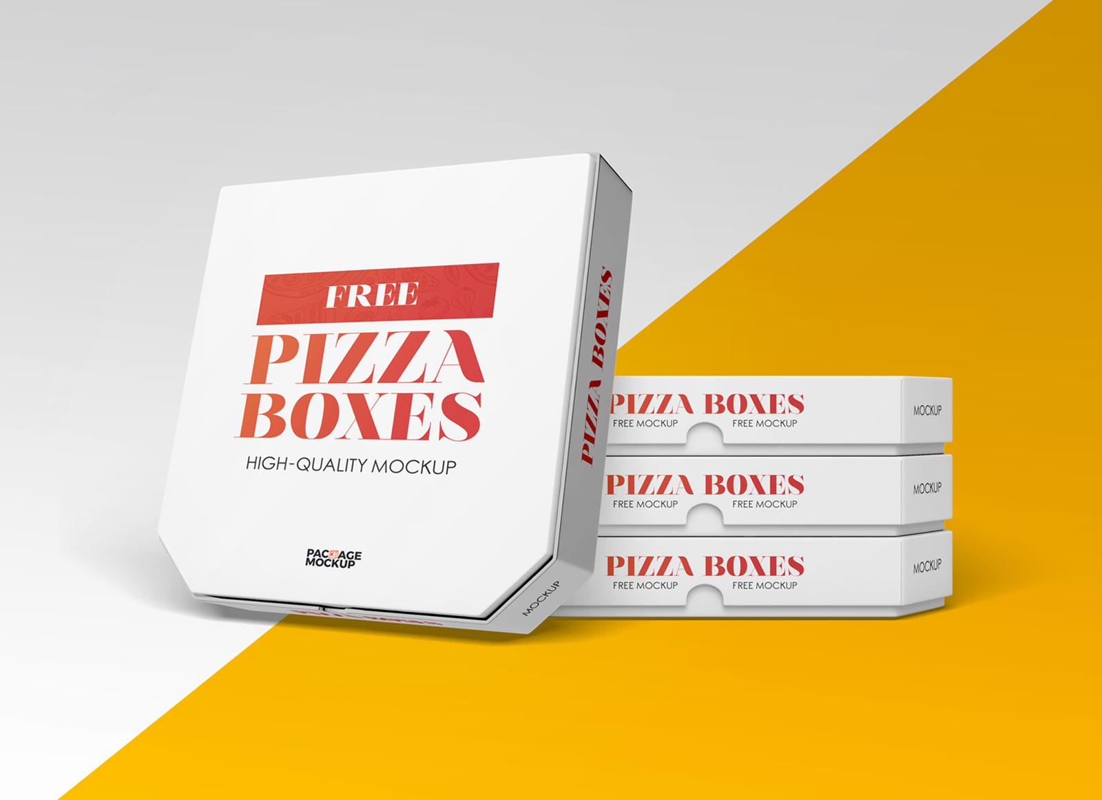 Free-White-Pizza-Box-Packaging-Mockup-pacagemockup