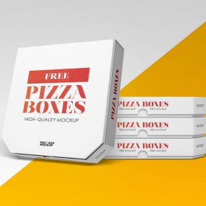Free-White-Pizza-Box-Packaging-Mockup-pacagemockup